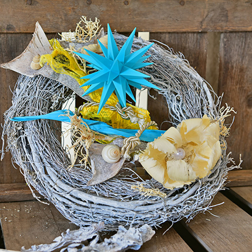 Kleine Sterne mit Batterie