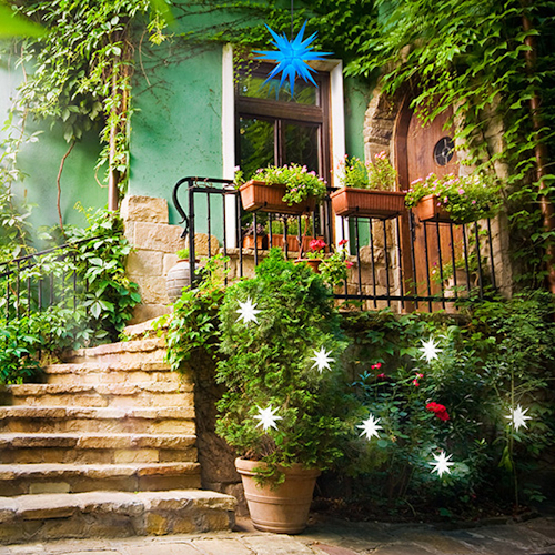 Aussensterne wetterfest