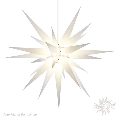 Herrnhuter Stern i8 weiß